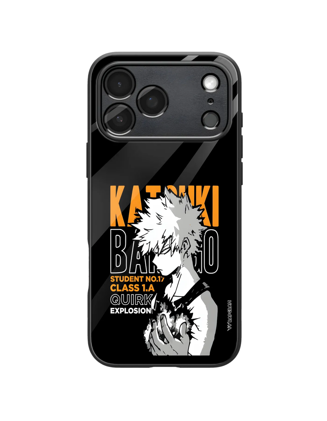 All Might Symbol Glass Case - 03