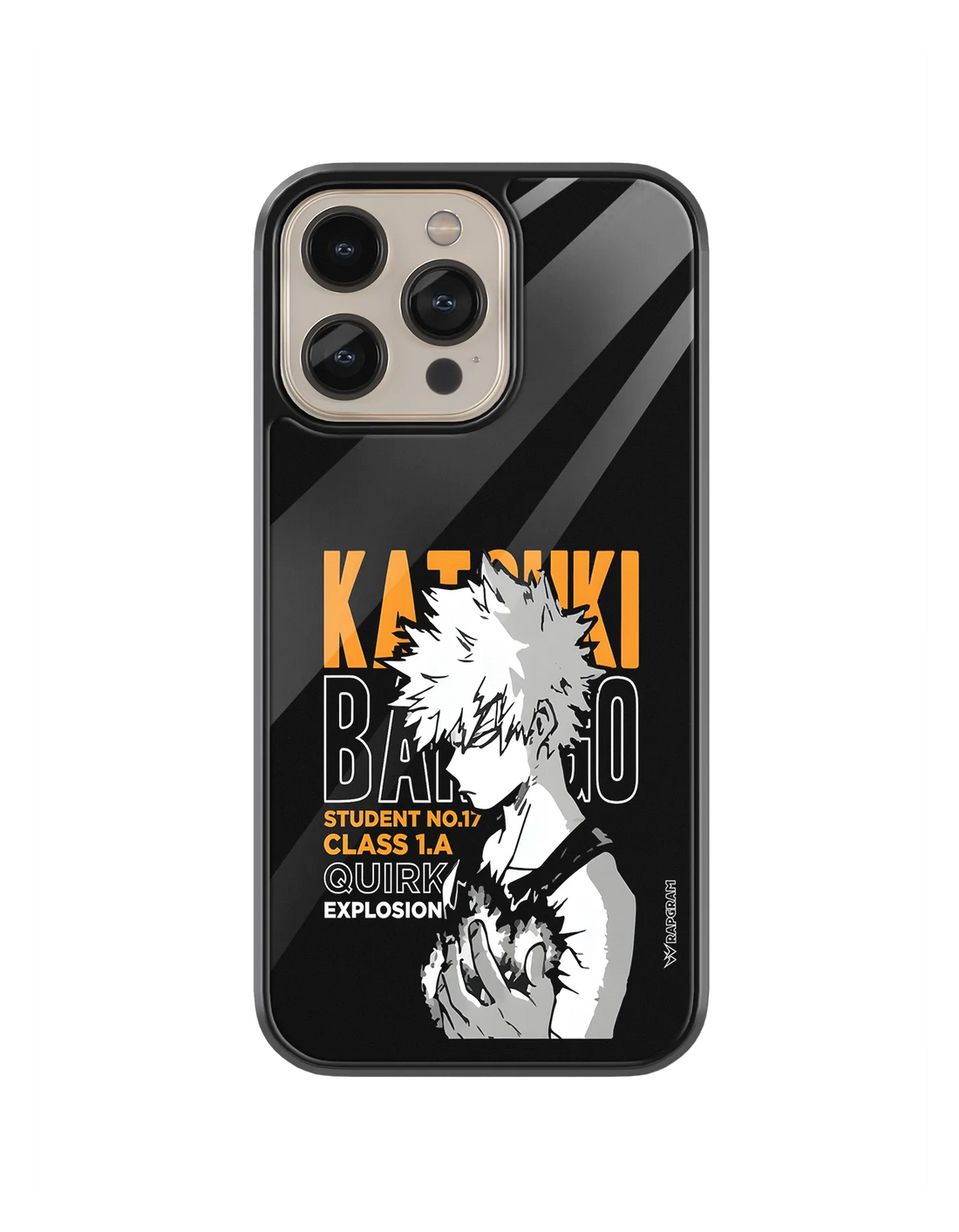 All Might Symbol Glass Case - 04