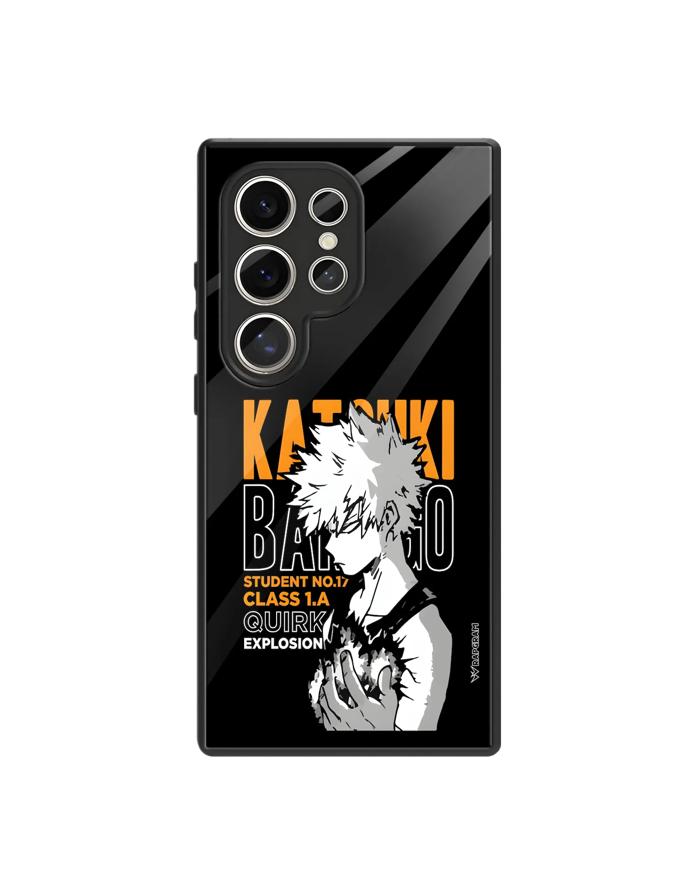 All Might Symbol Glass Case - 07