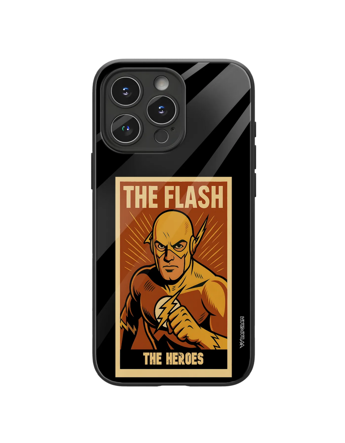 Flash Heroes Glass Case - 05