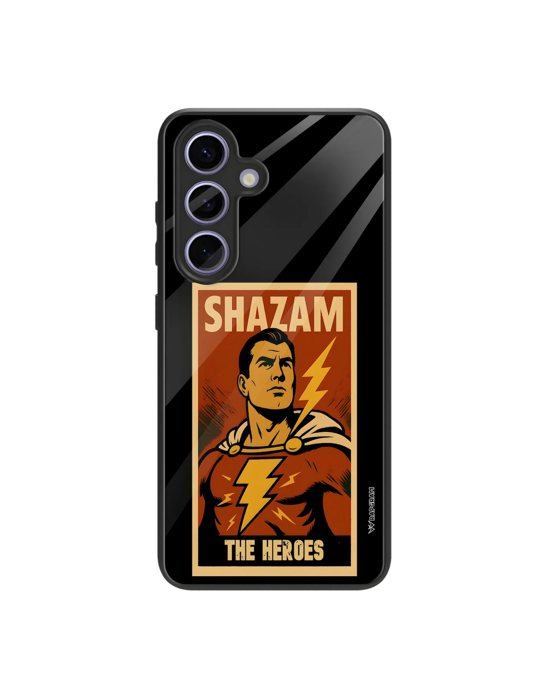 Shazam Heroes Glass Case