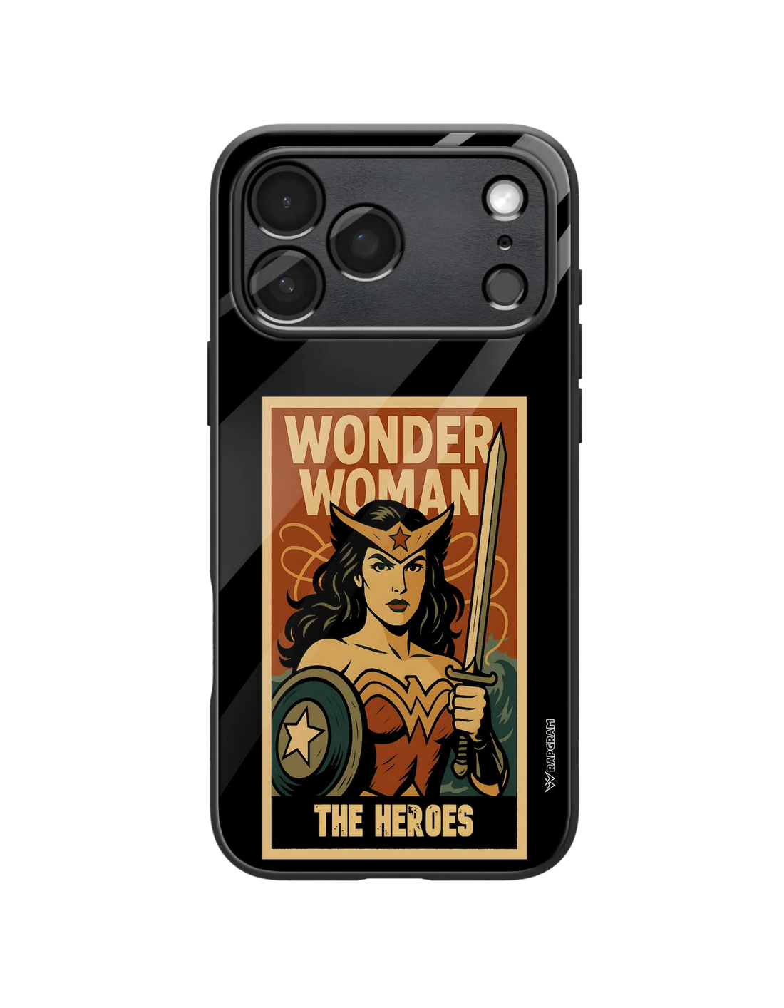 Wonder Woman Glass Case