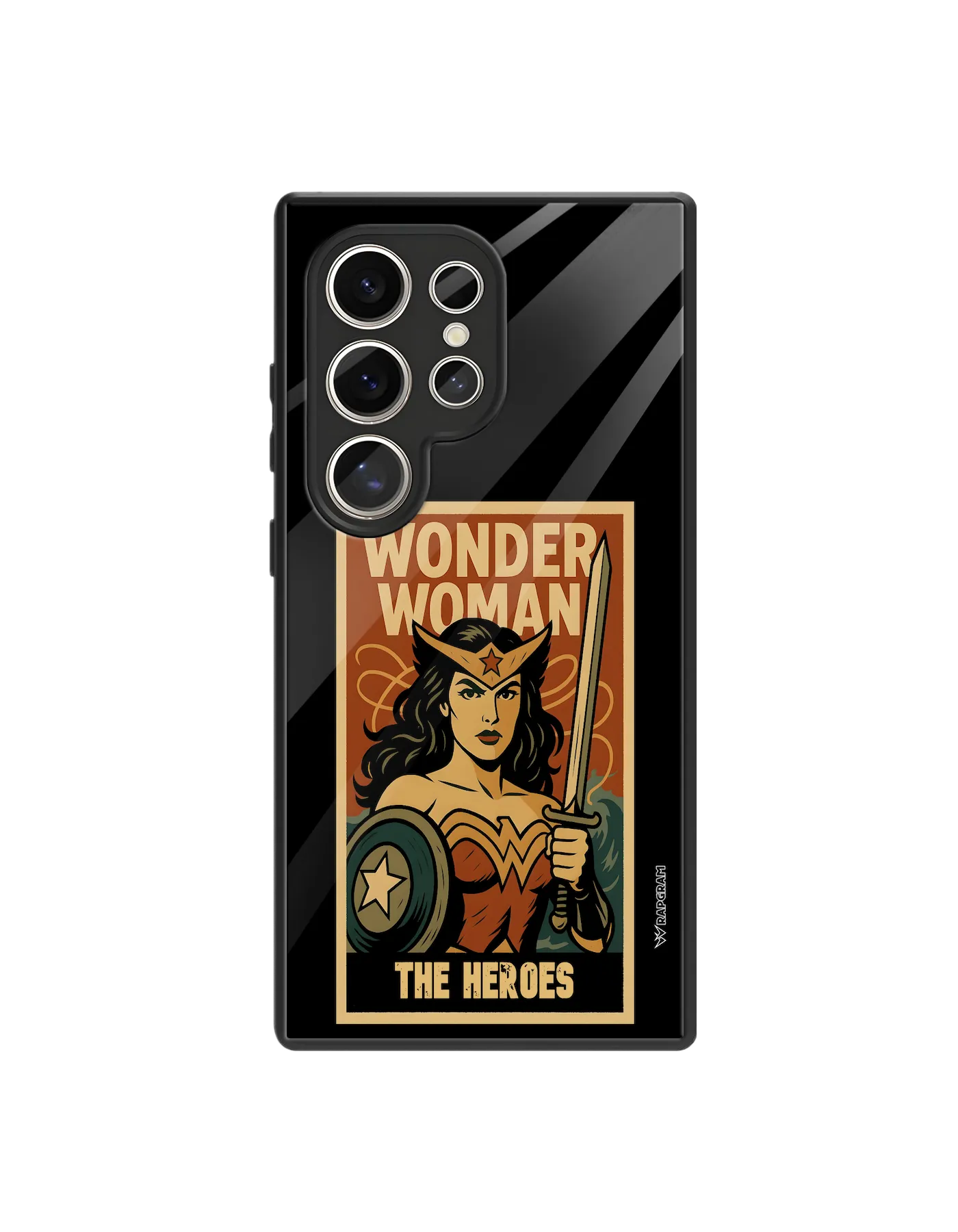 Wonder Woman Glass Case