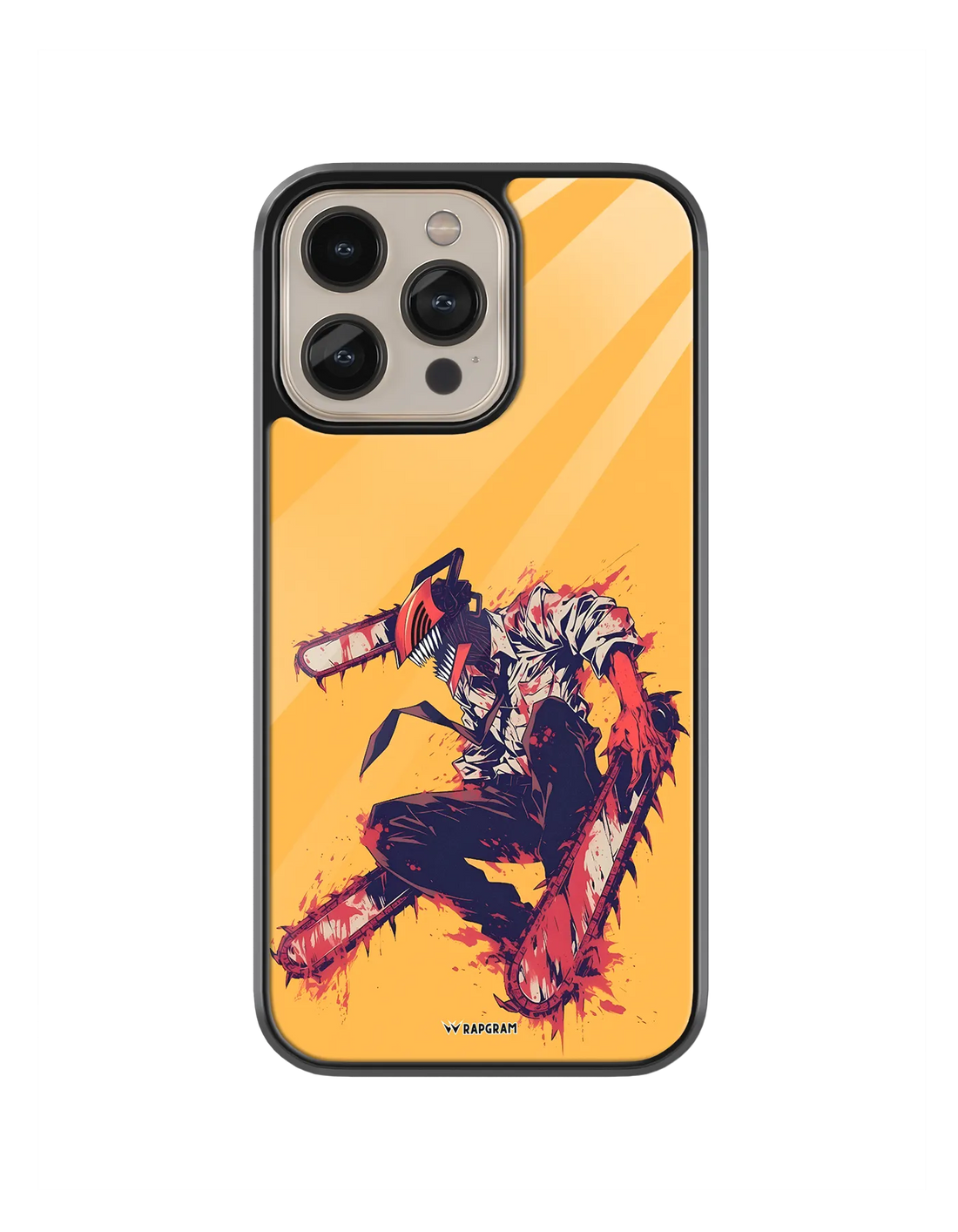 Denji Poster Glass Case