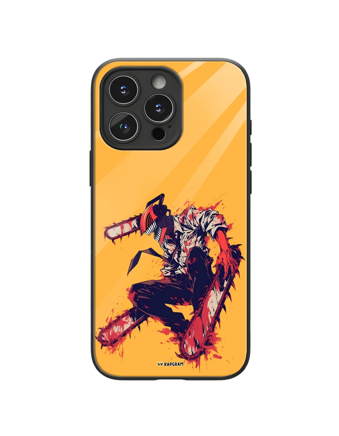 Denji Poster Glass Case