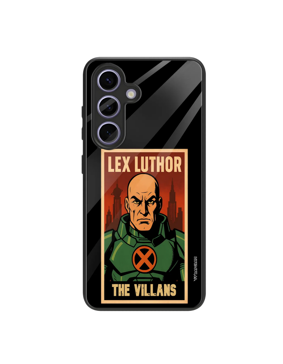 Lex Luthor Glass Case