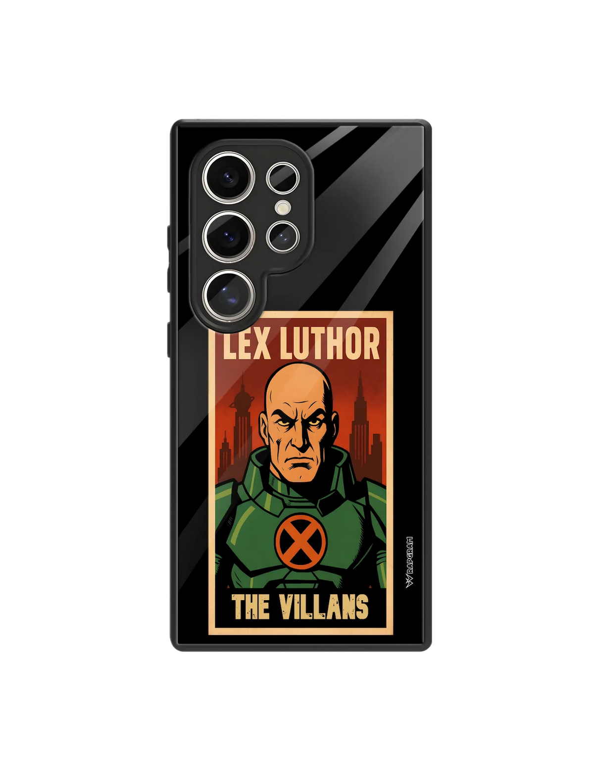 Lex Luthor Glass Case - 07