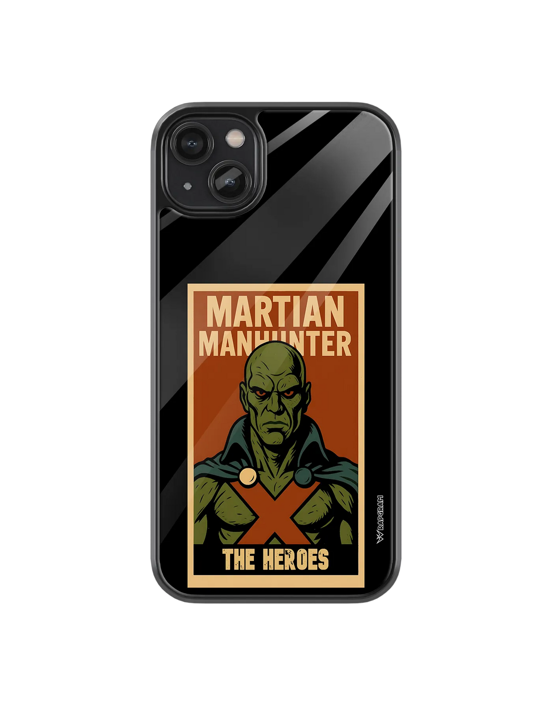 Martian Manhunter Glass Case