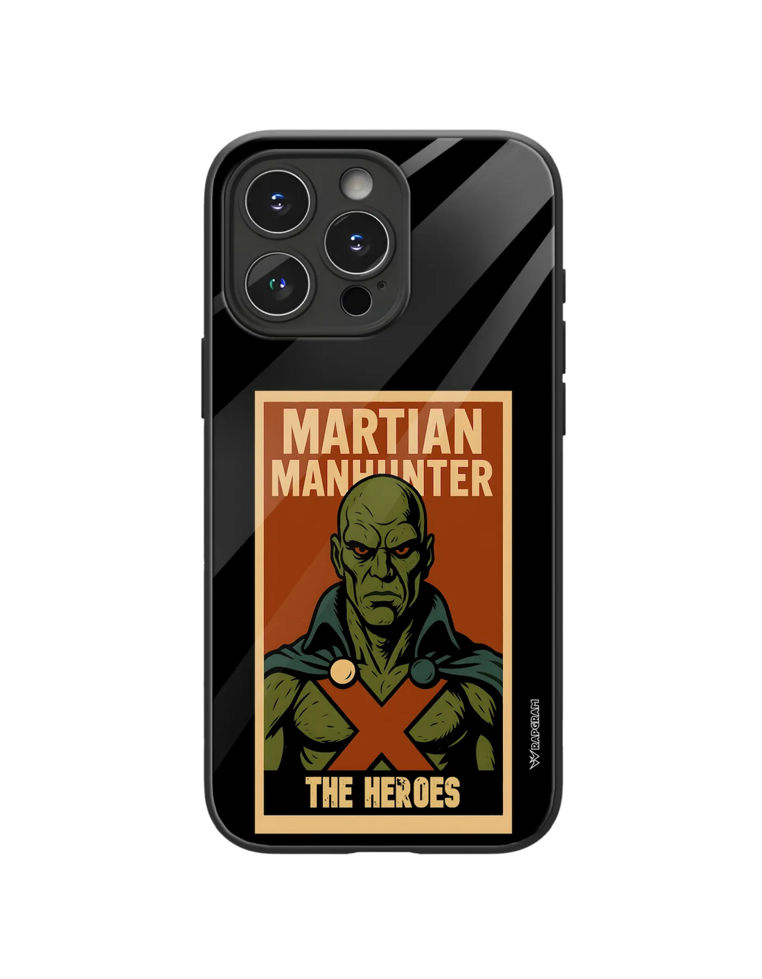 Martian Manhunter Glass Case