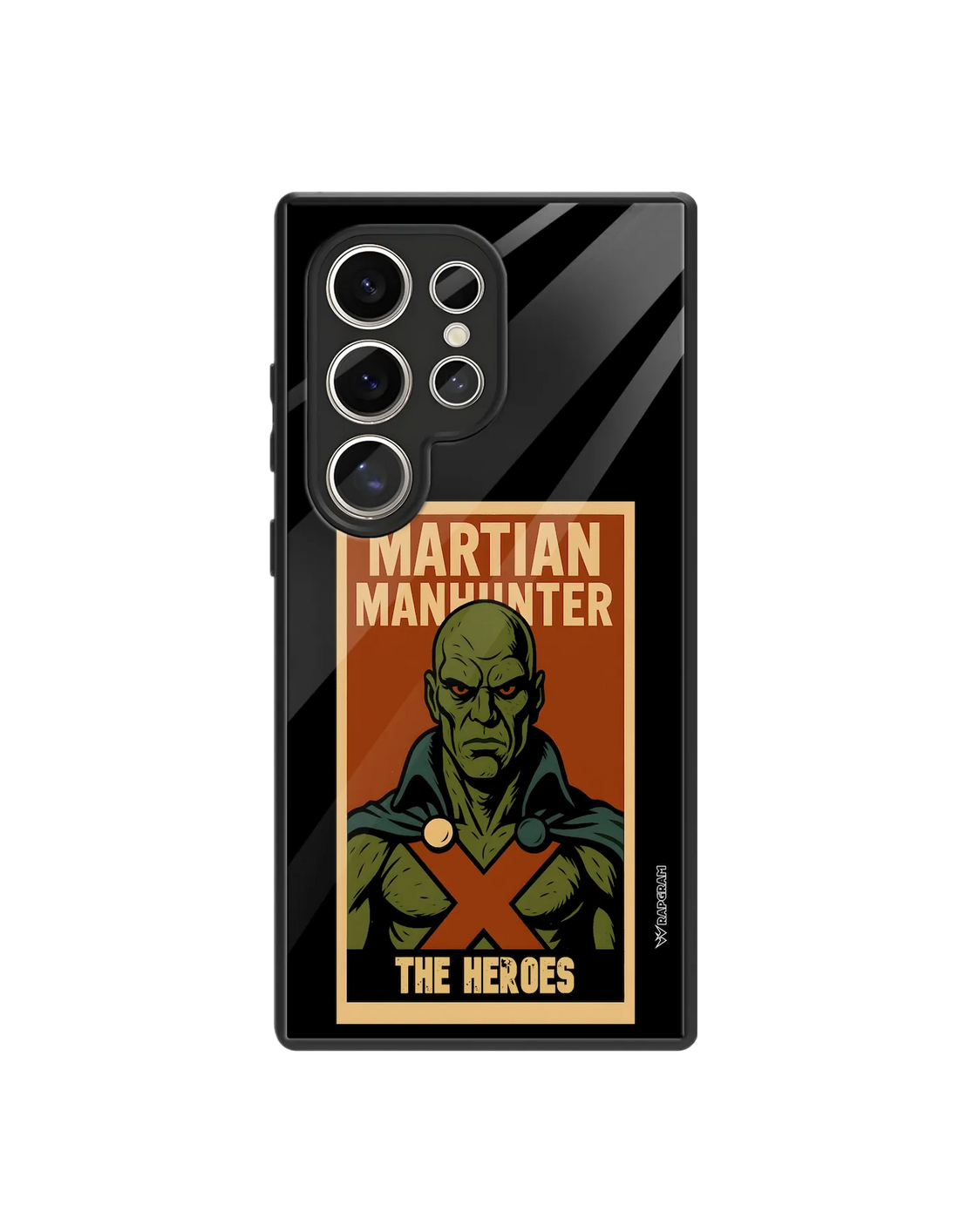 Martian Manhunter Glass Case