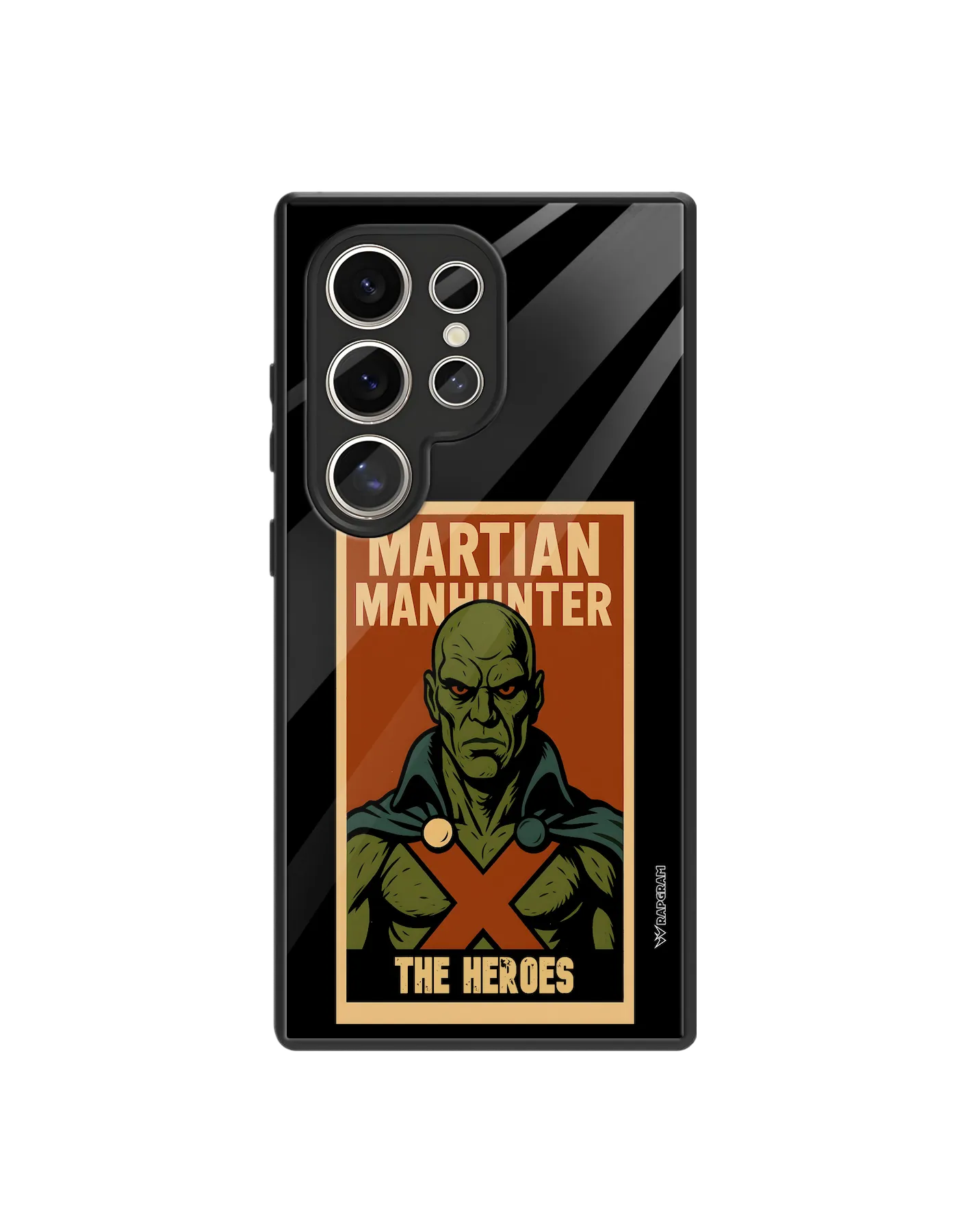 Martian Manhunter Glass Case