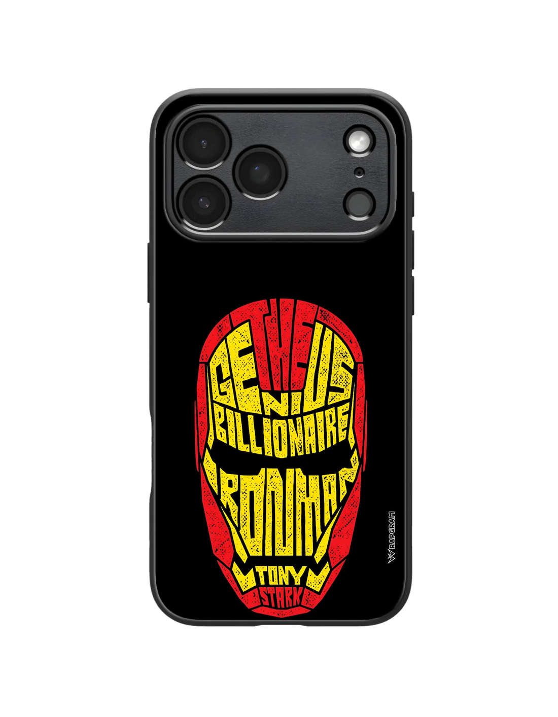 Tony Stark Typography Hybrid Case - 03