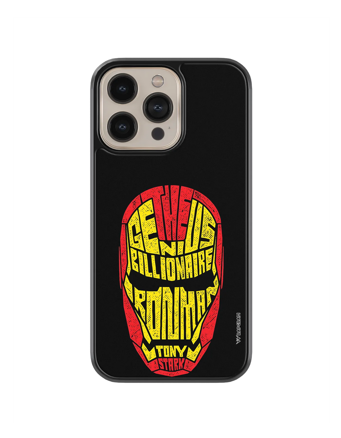 Tony Stark Typography Hybrid Case - 04