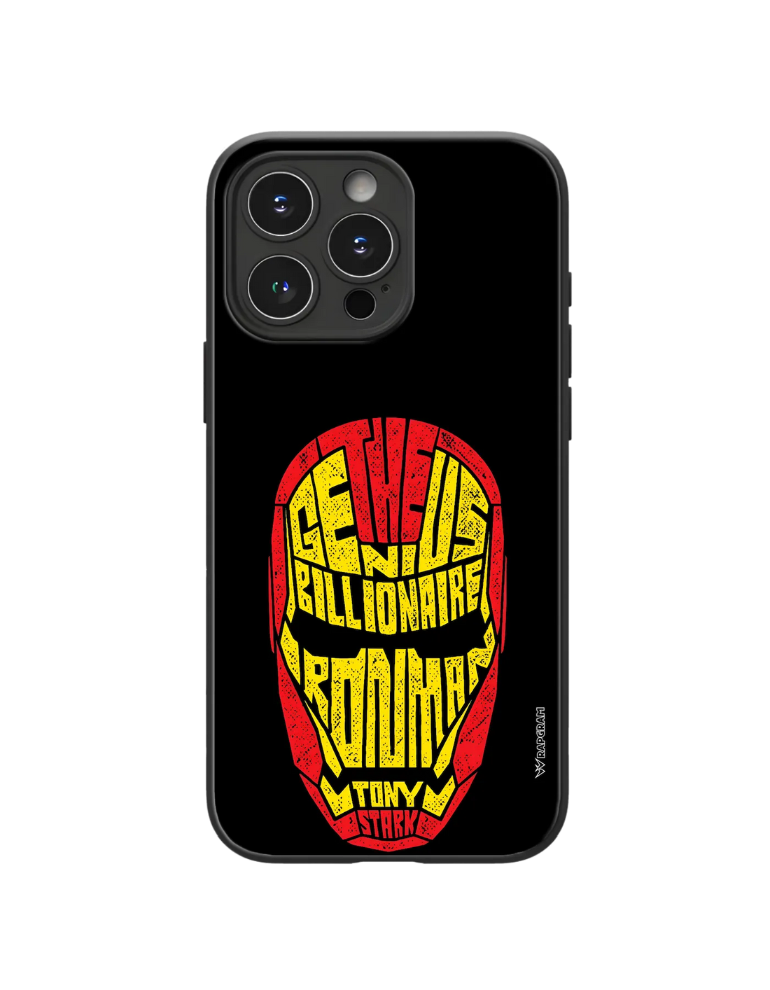 Tony Stark Typography Hybrid Case - 05