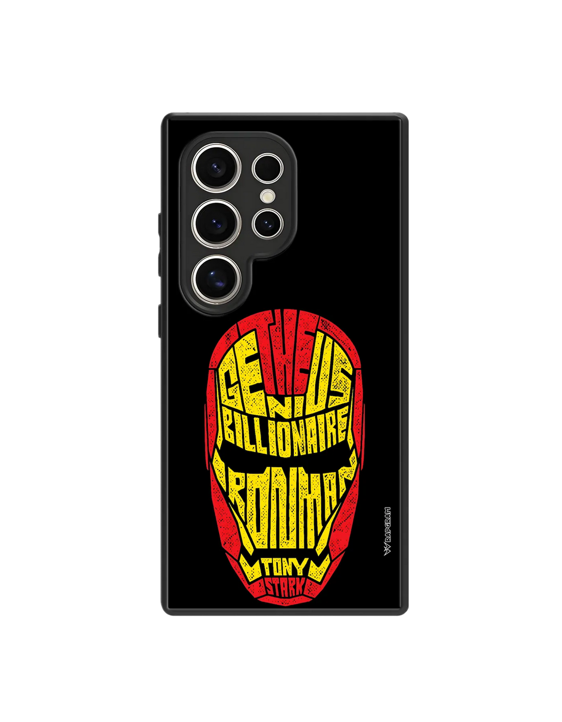Tony Stark Typography Hybrid Case - 07