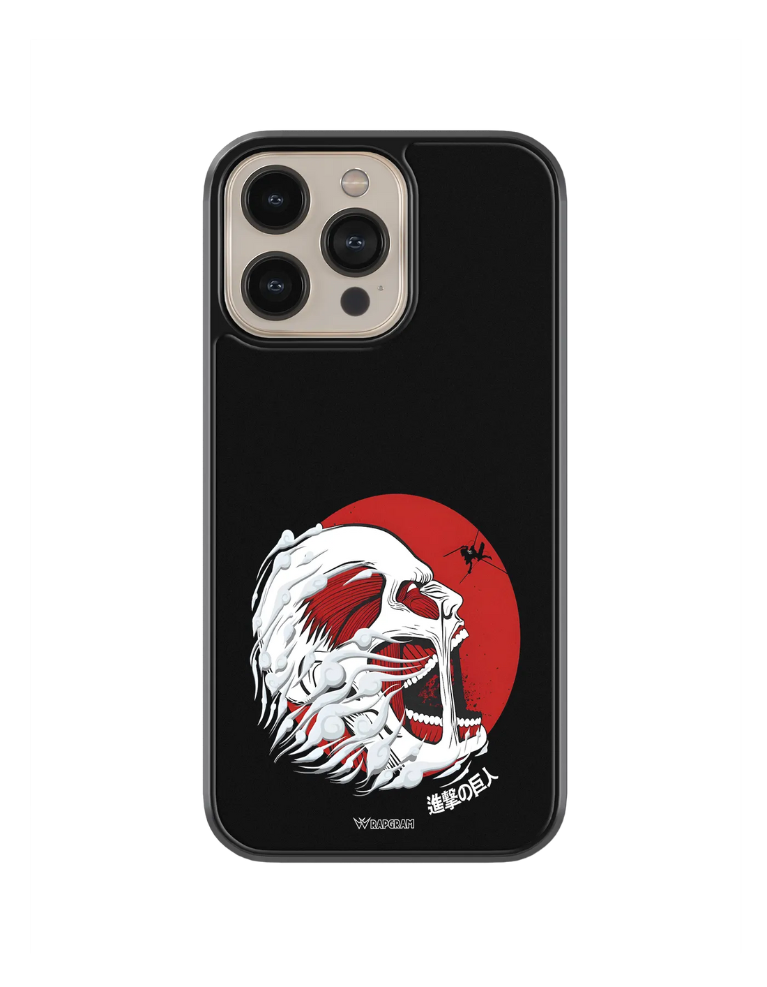 Titan Red Moon Hybrid Case