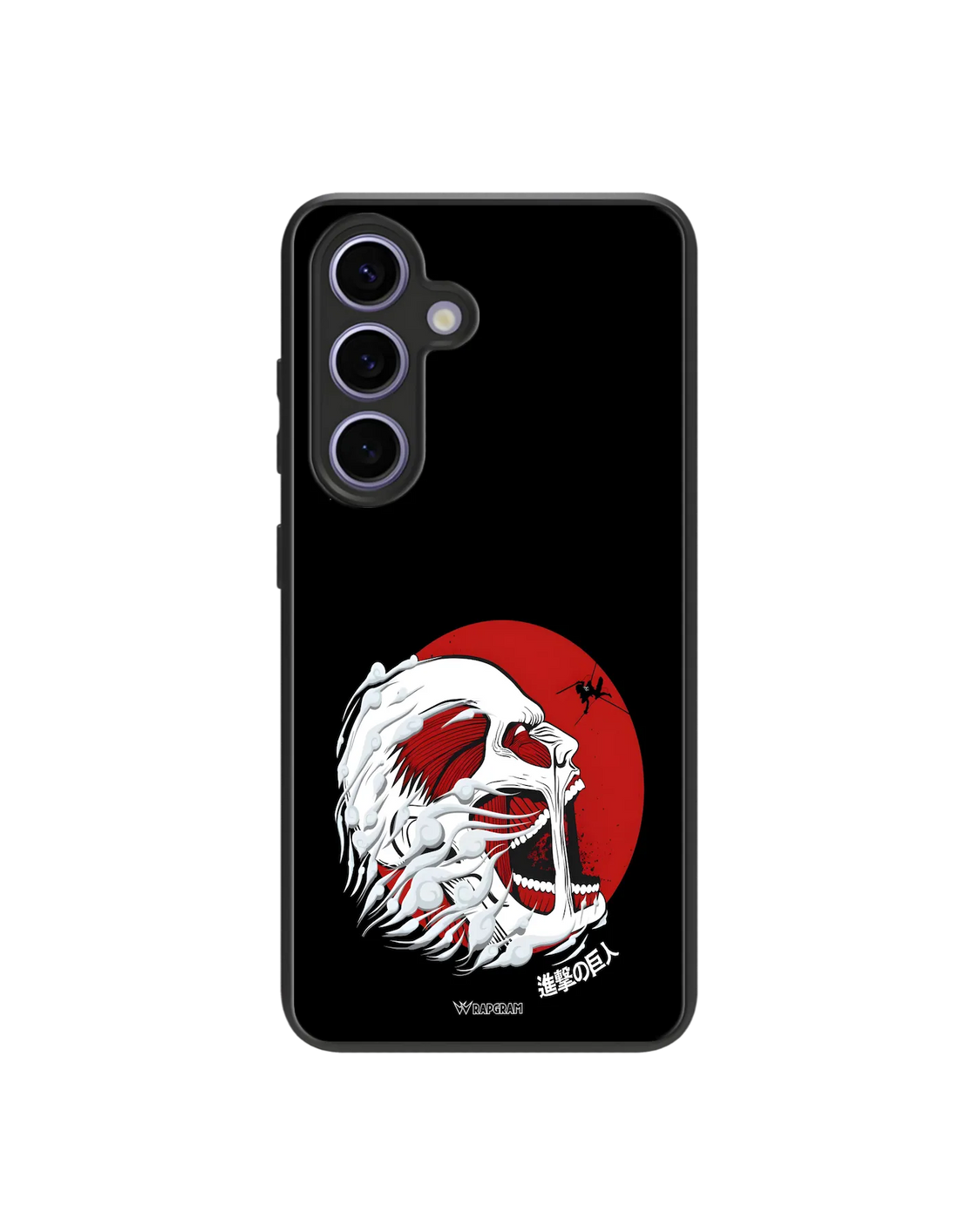 Titan Red Moon Hybrid Case