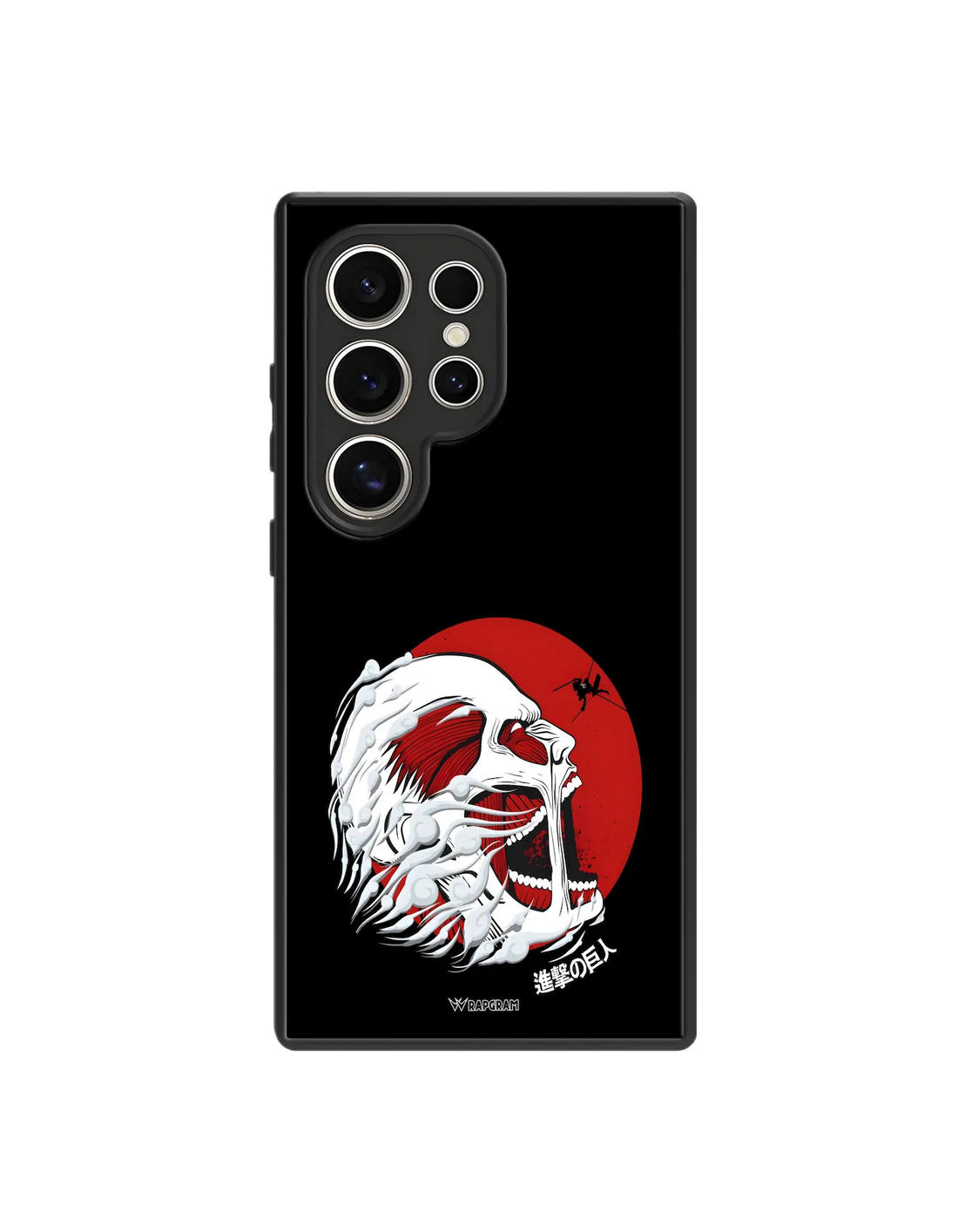 Titan Red Moon Hybrid Case