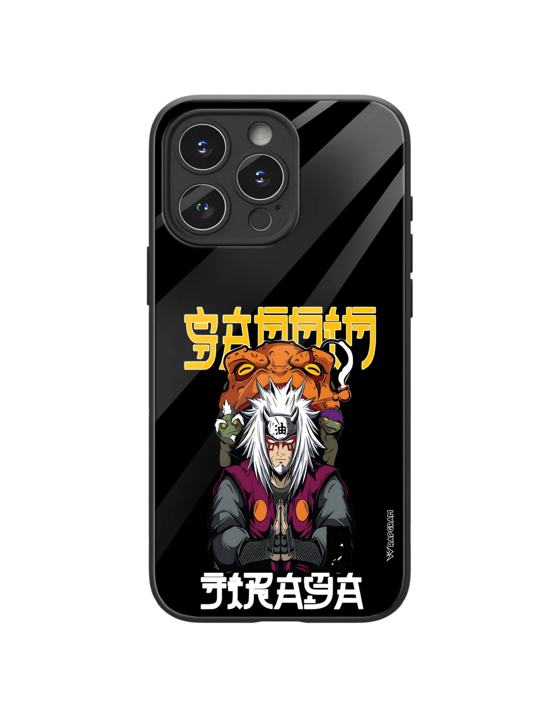 Jiraiya Toad Sage Glass Case - 05
