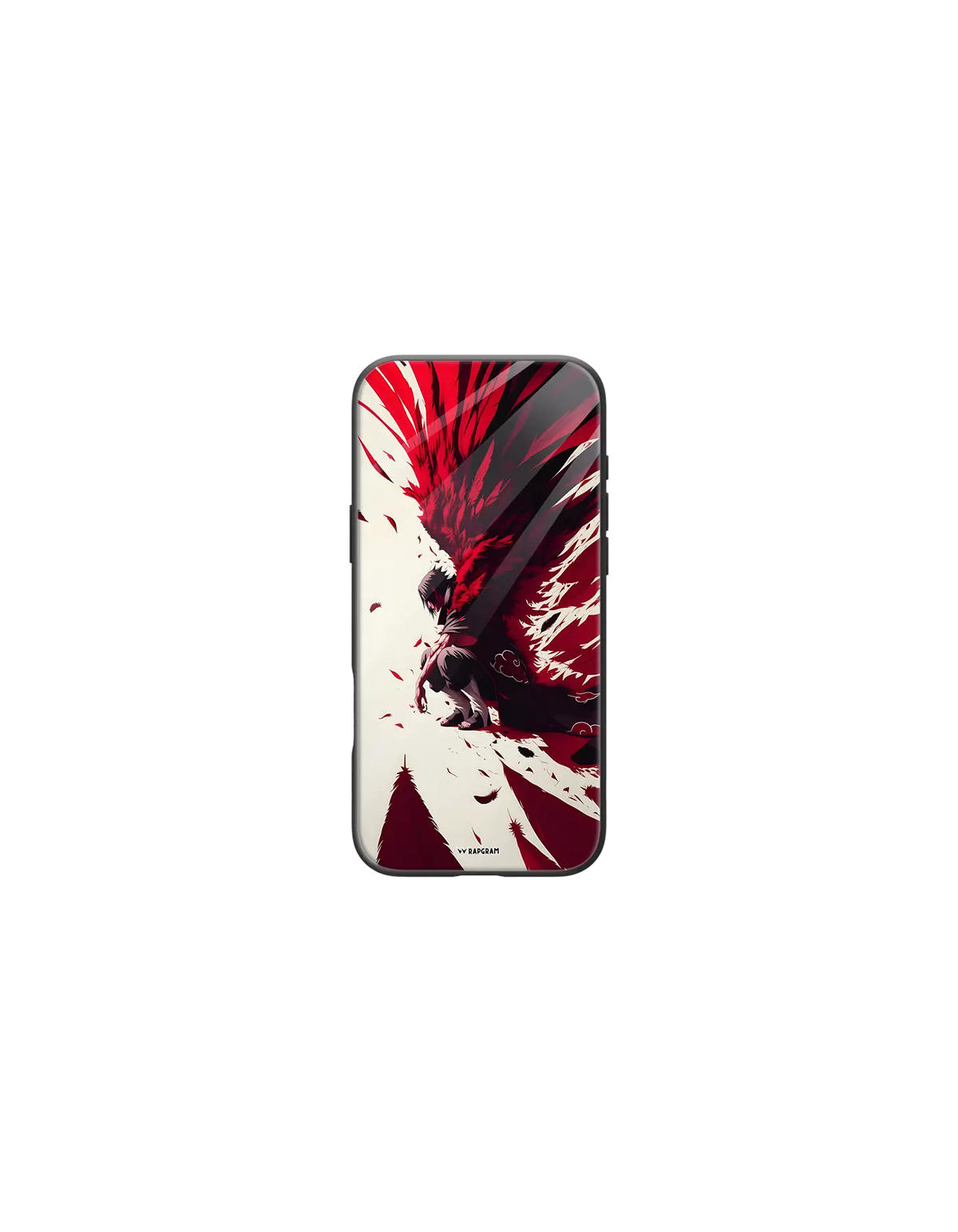 Itachi Red Wings Glass Case - 00