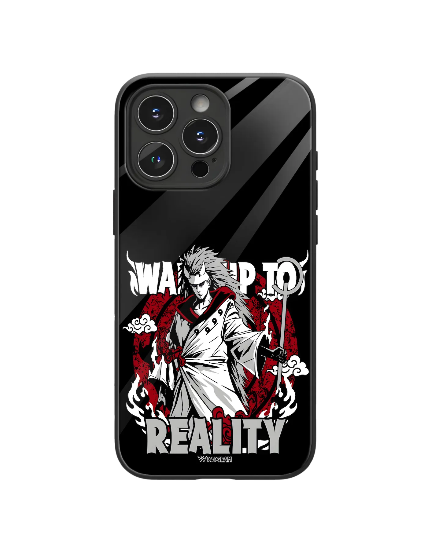Obito War Reality Glass Case