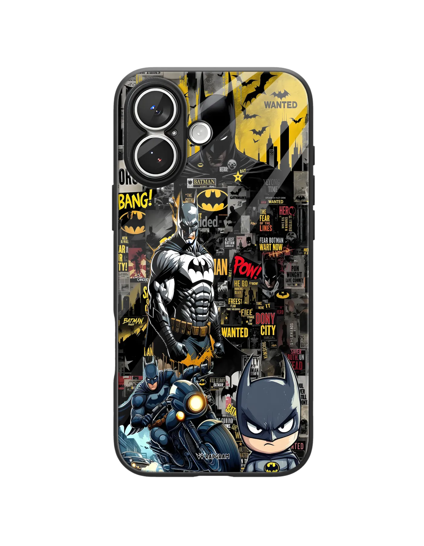 Gotham Collage Glass Case