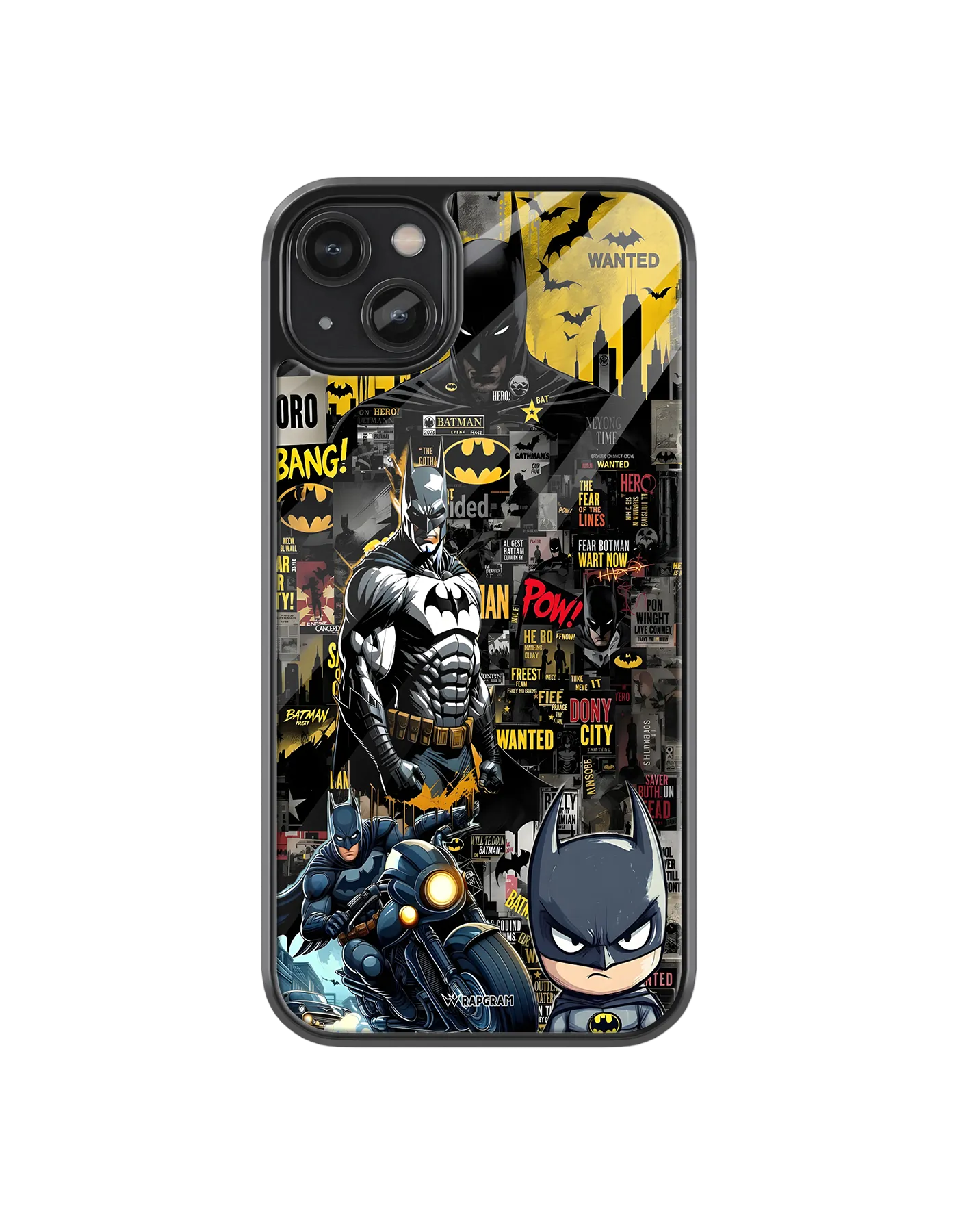 Gotham Collage Glass Case