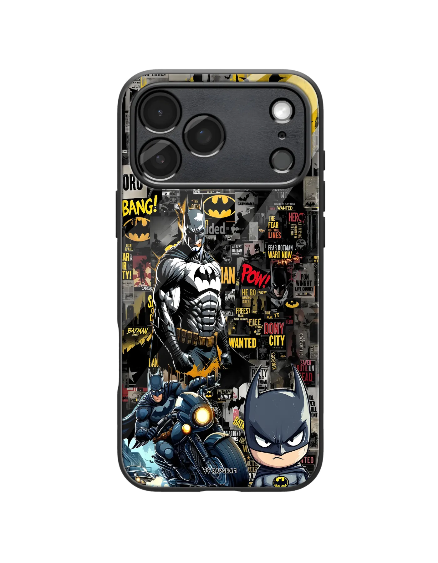 Gotham Collage Glass Case