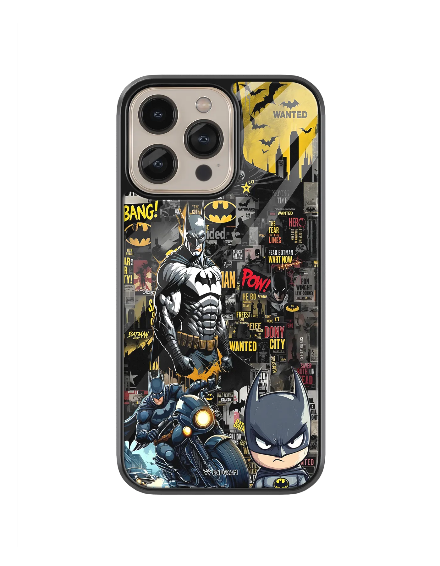 Gotham Collage Glass Case