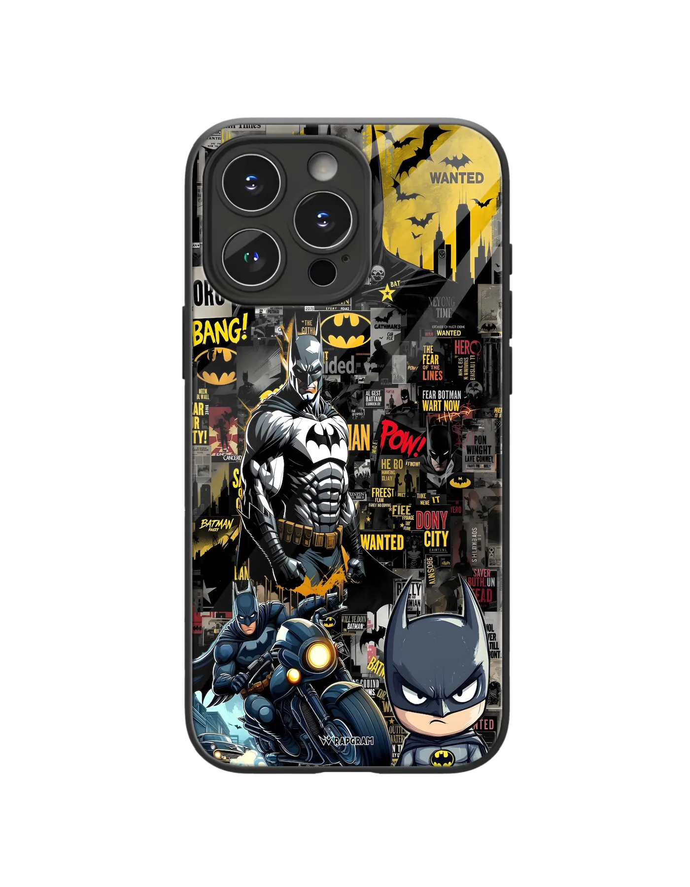 Gotham Collage Glass Case