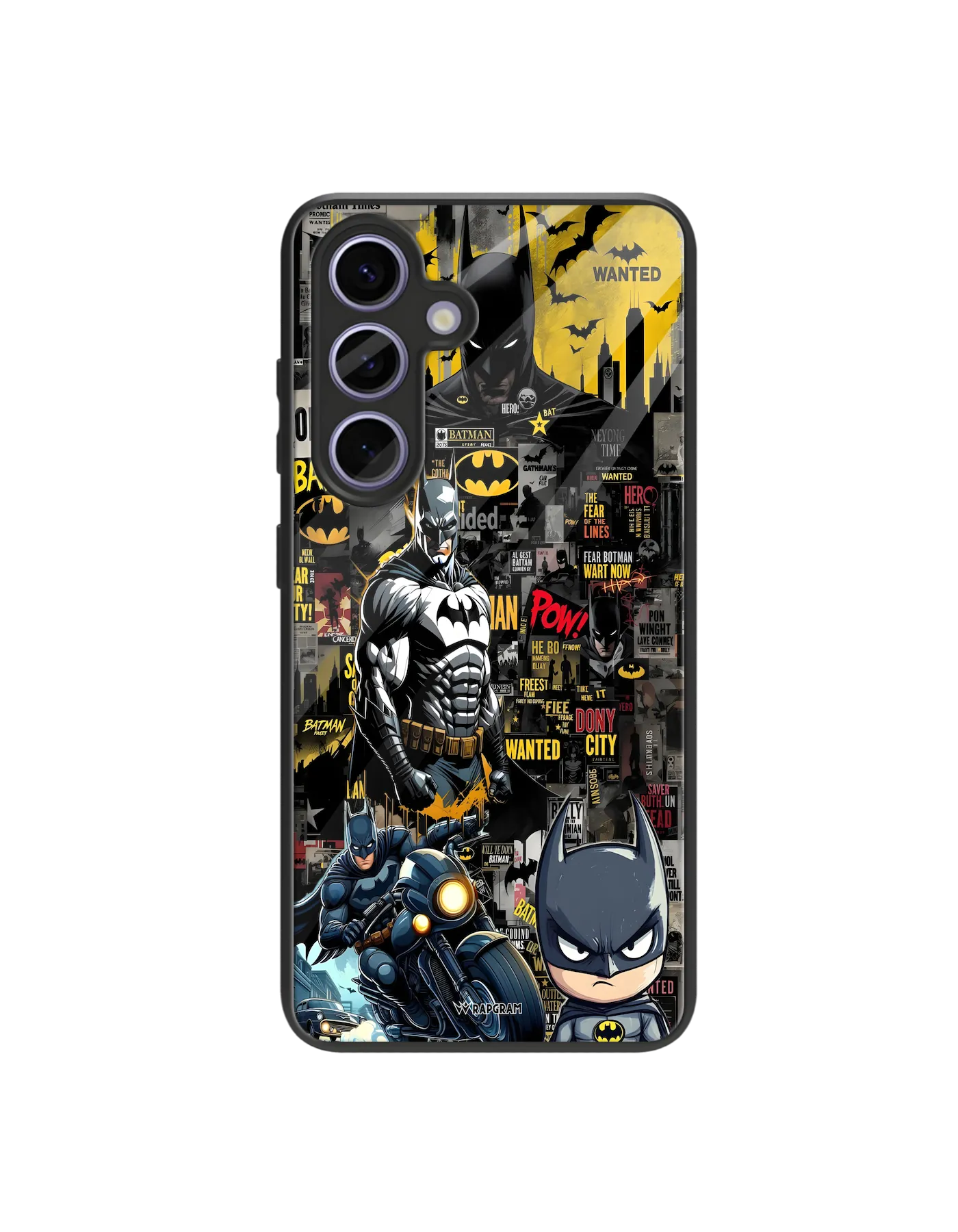 Gotham Collage Glass Case