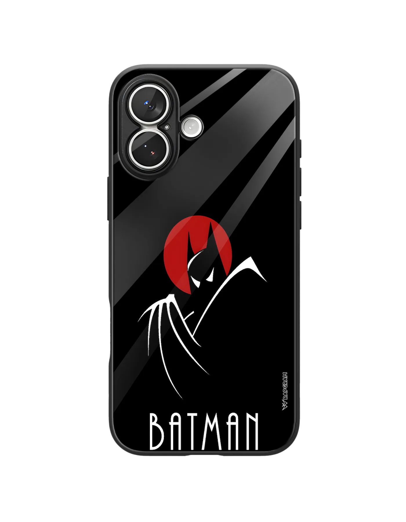 Batman Red Moon Glass Case