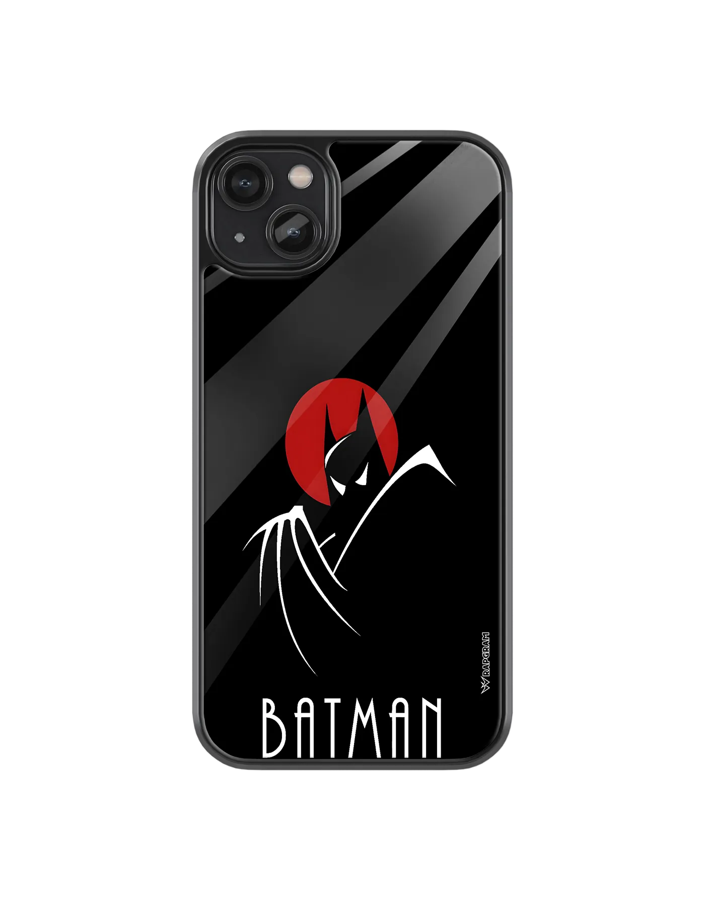 Batman Red Moon Glass Case