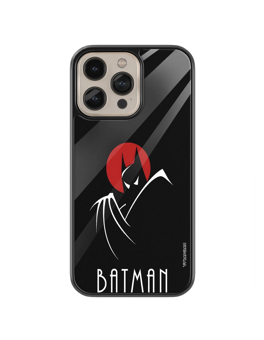 Batman Red Moon Glass Case