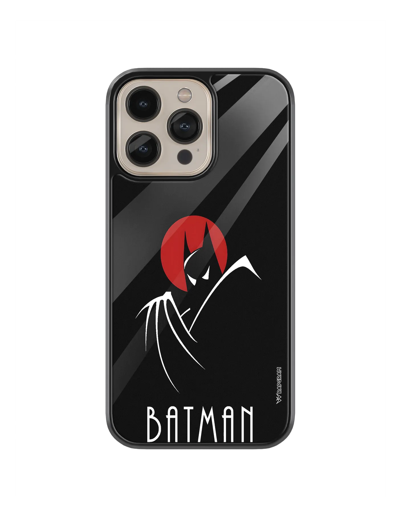 Batman Red Moon Glass Case