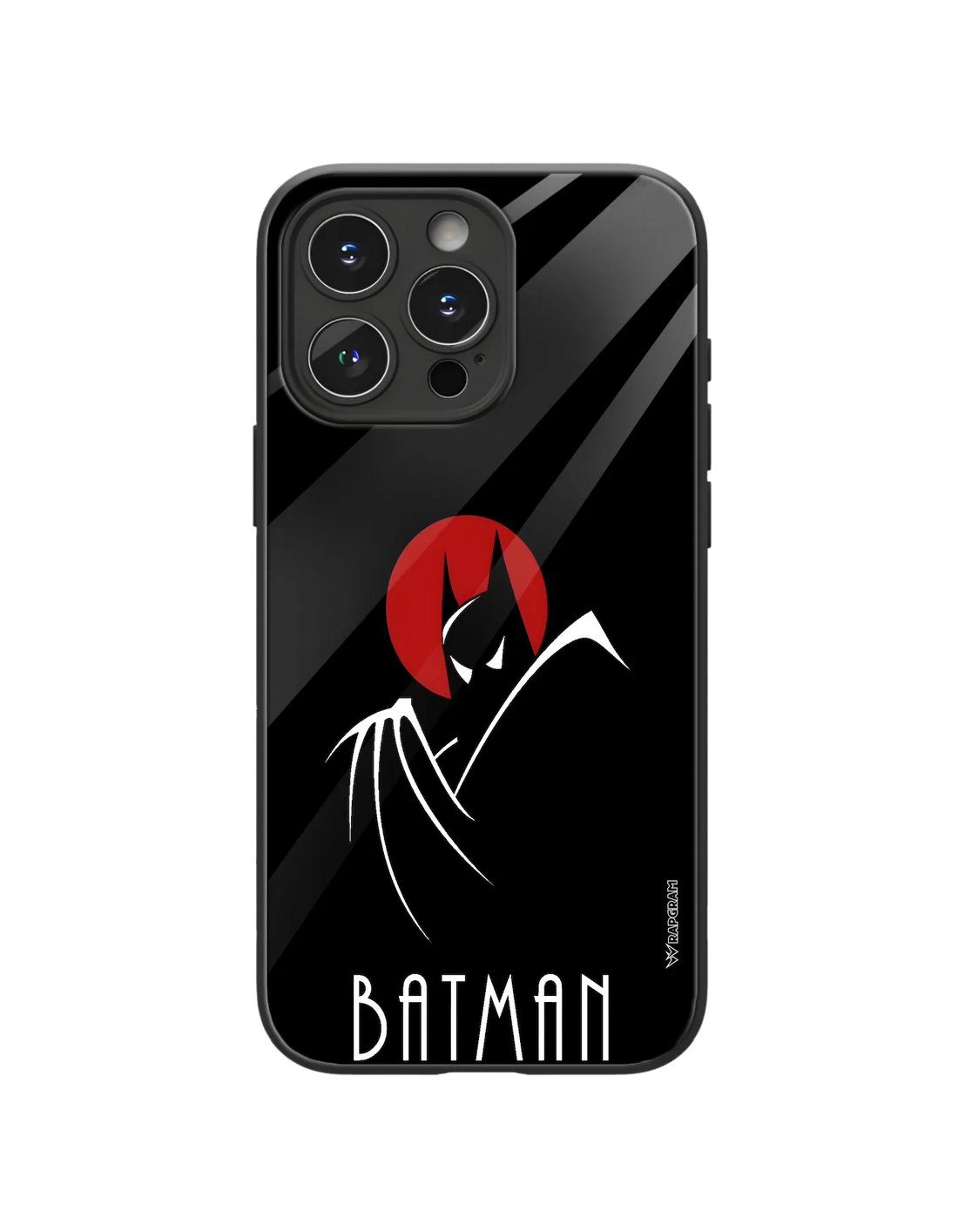 Batman Red Moon Glass Case