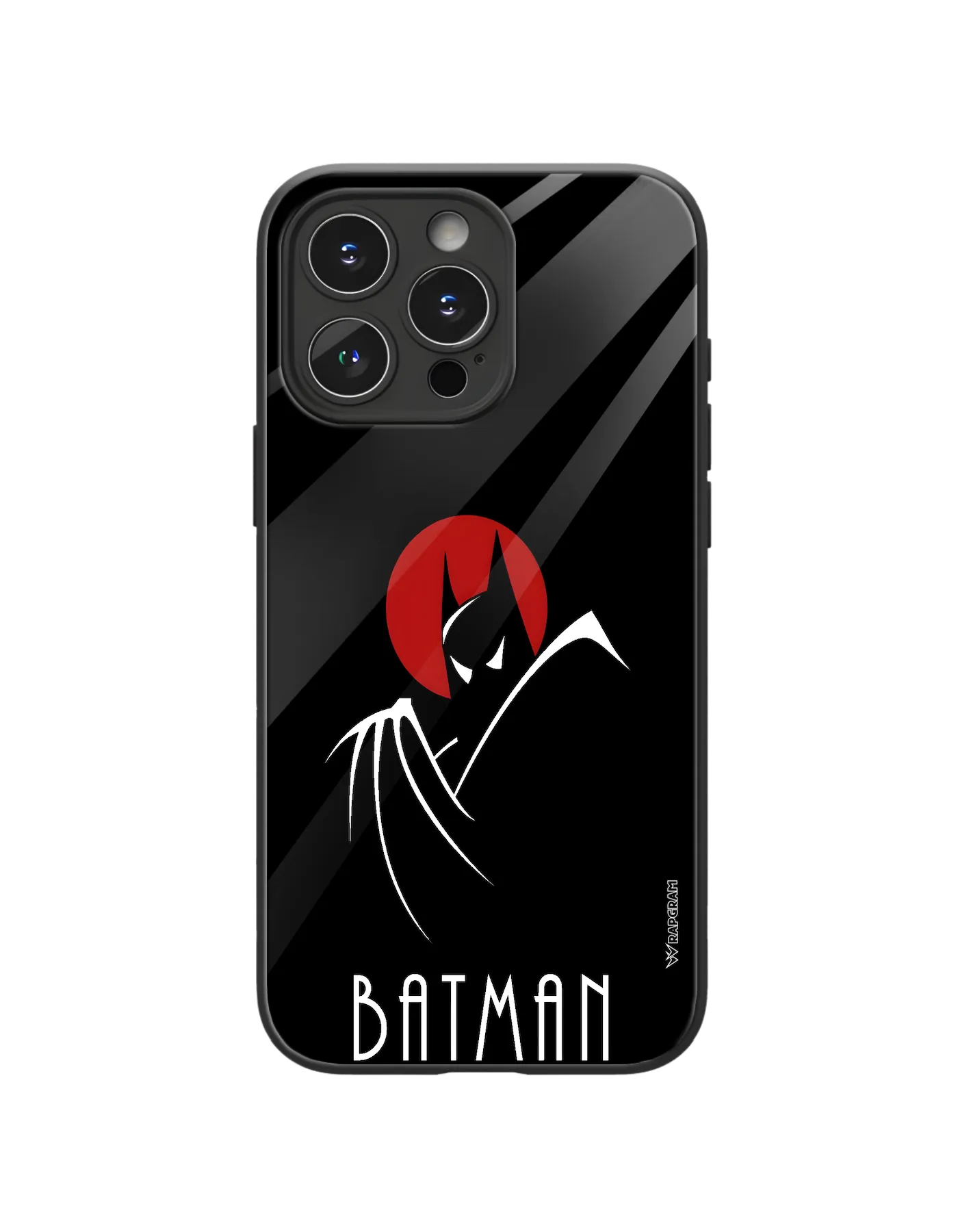 Batman Red Moon Glass Case