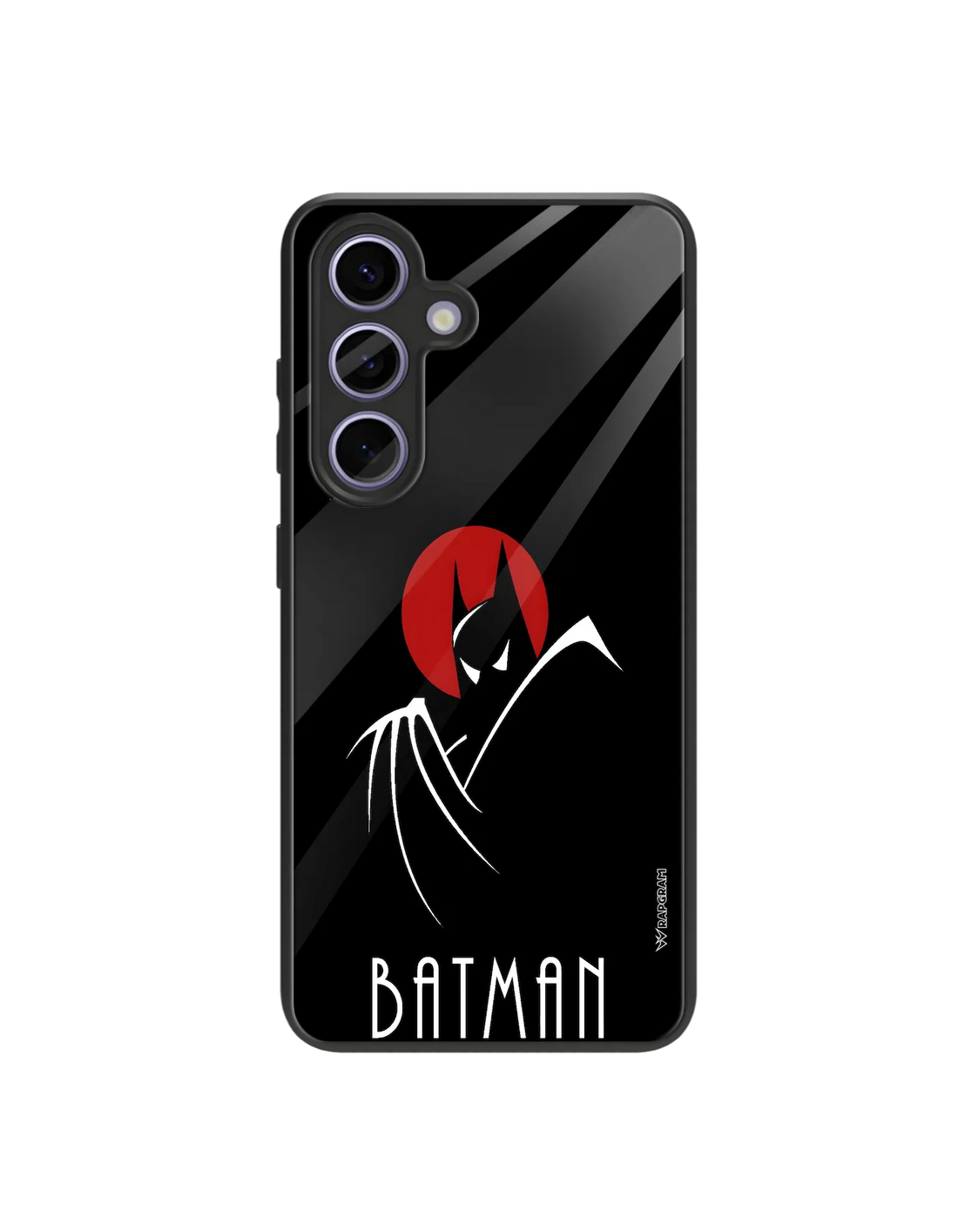 Batman Red Moon Glass Case