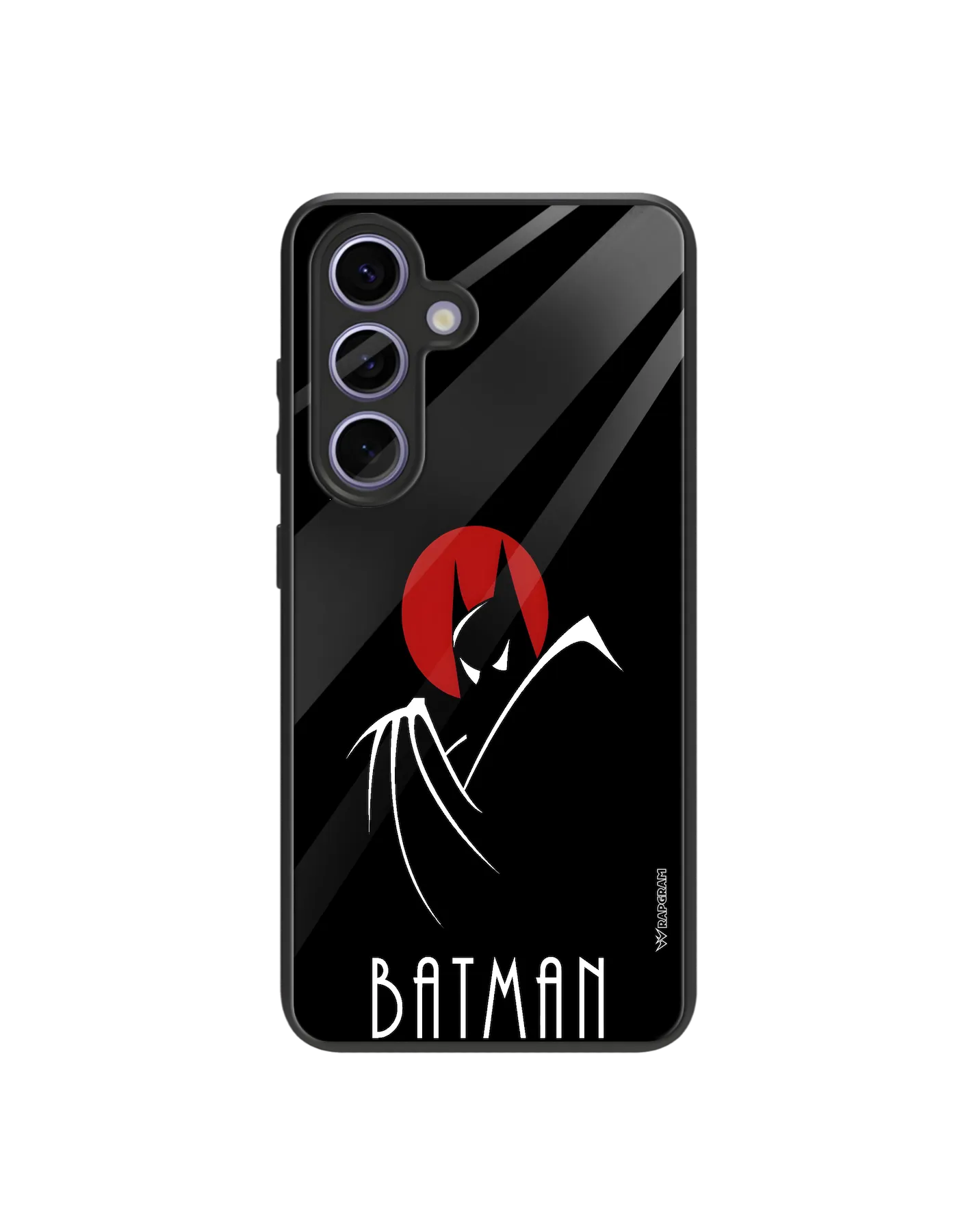Batman Red Moon Glass Case