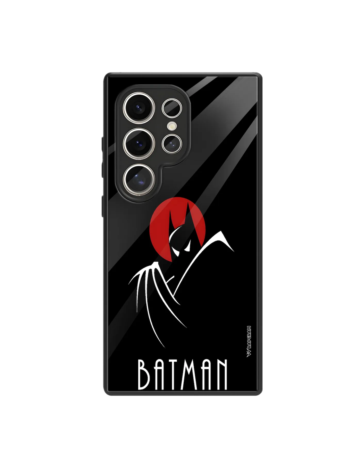 Batman Red Moon Glass Case