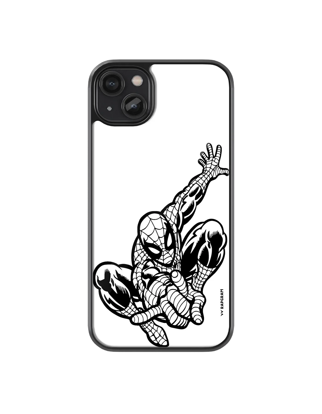 Spidey Lineart Glass Case