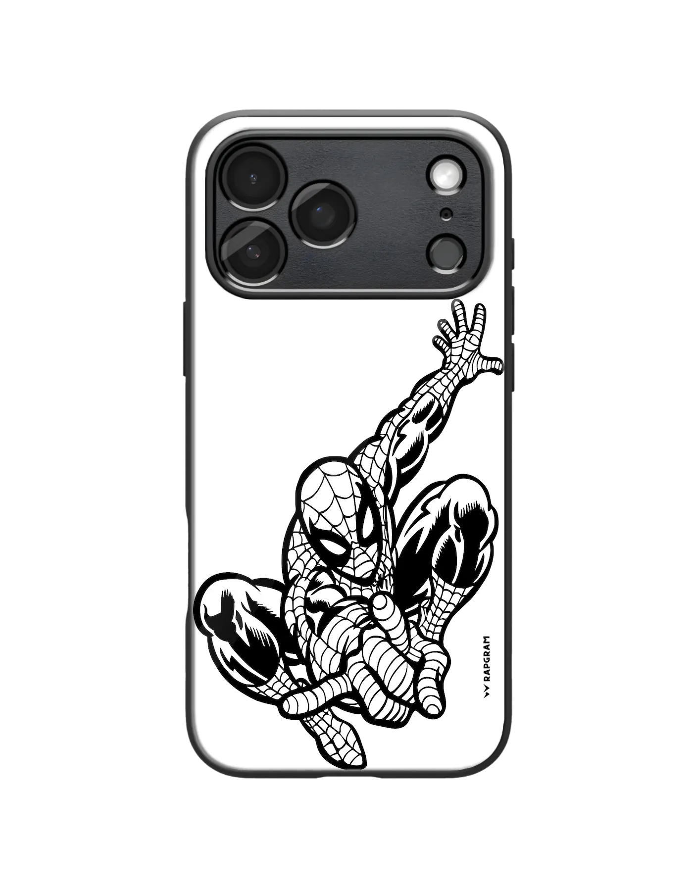 Spidey Lineart Glass Case