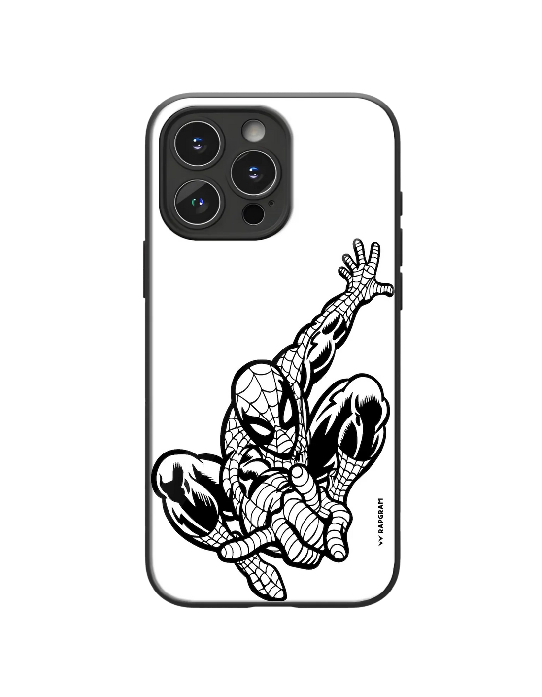 Spidey Lineart Glass Case