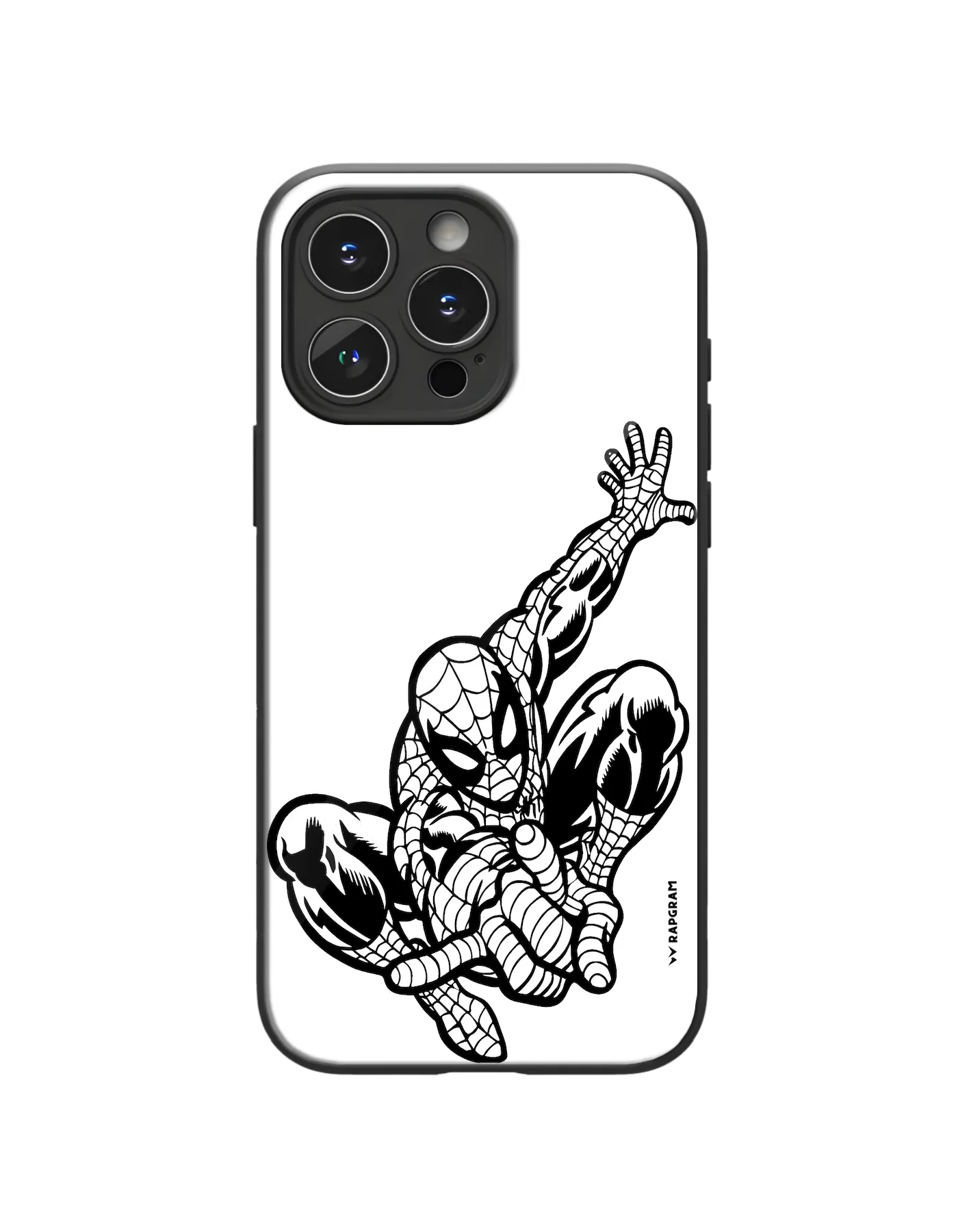 Spidey Lineart Glass Case