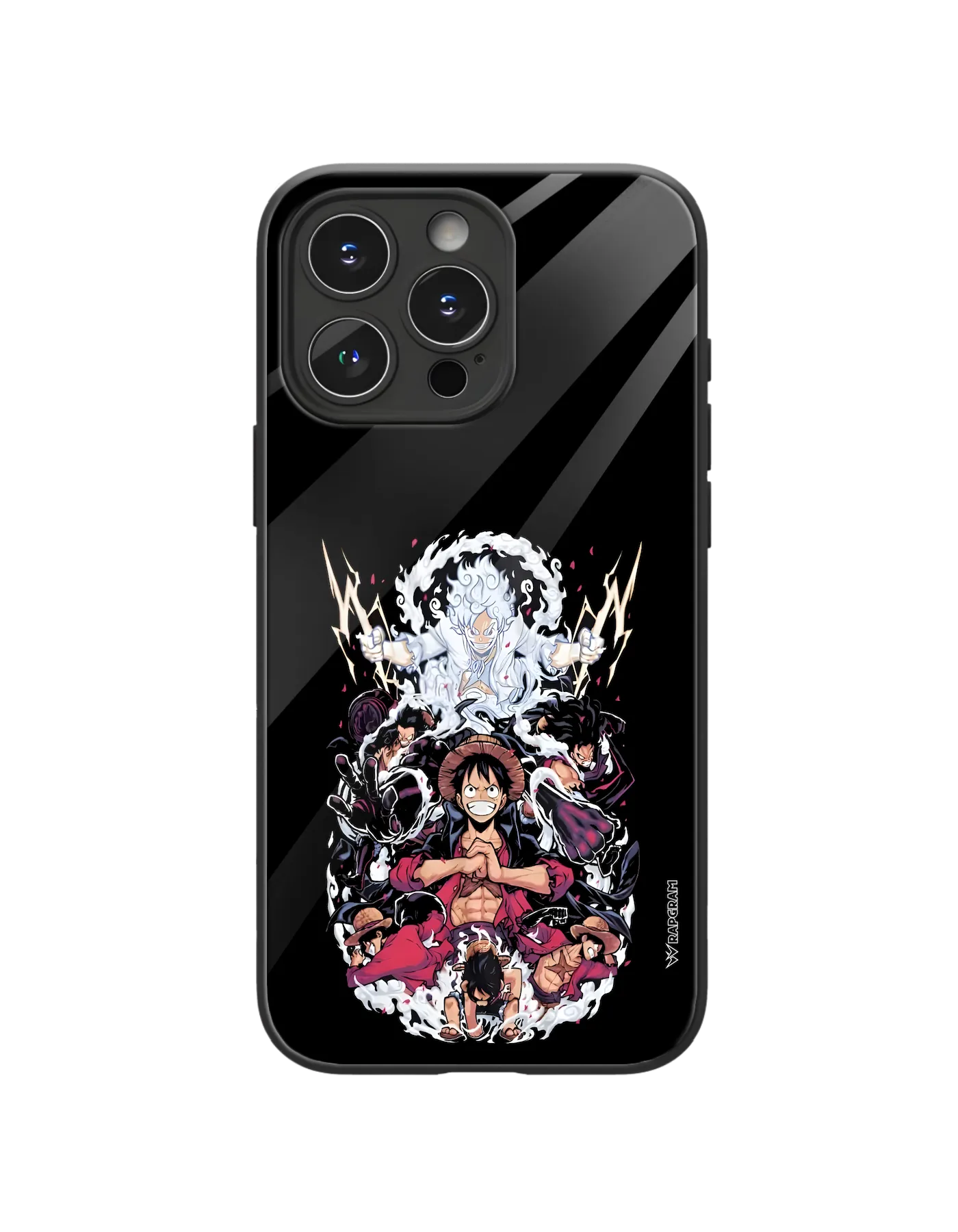 Luffy All Forms Glass Case