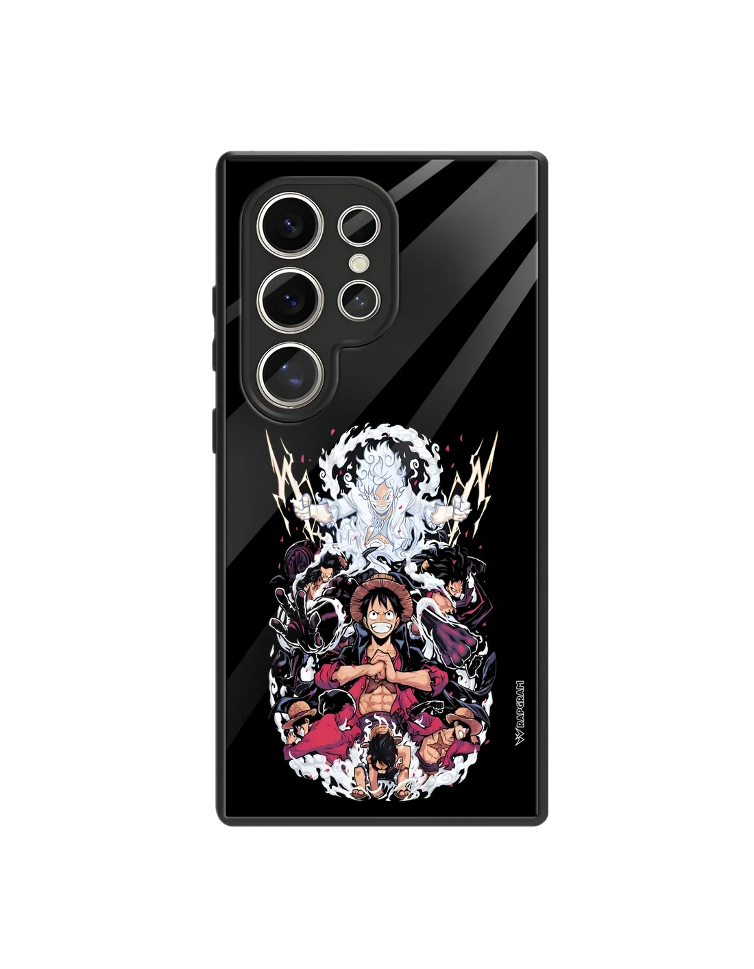 Luffy All Forms Glass Case