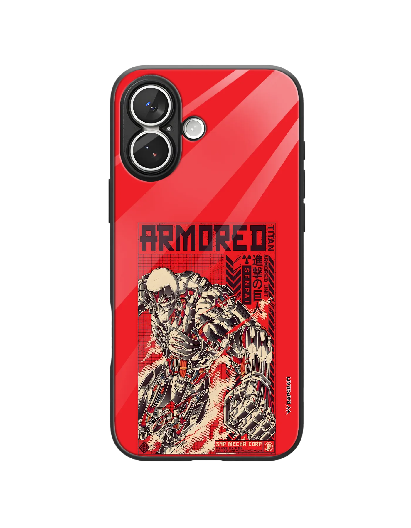 Armored Titan Glass Case