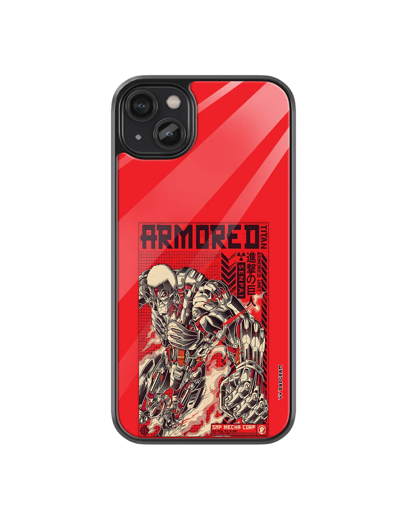 Armored Titan Glass Case