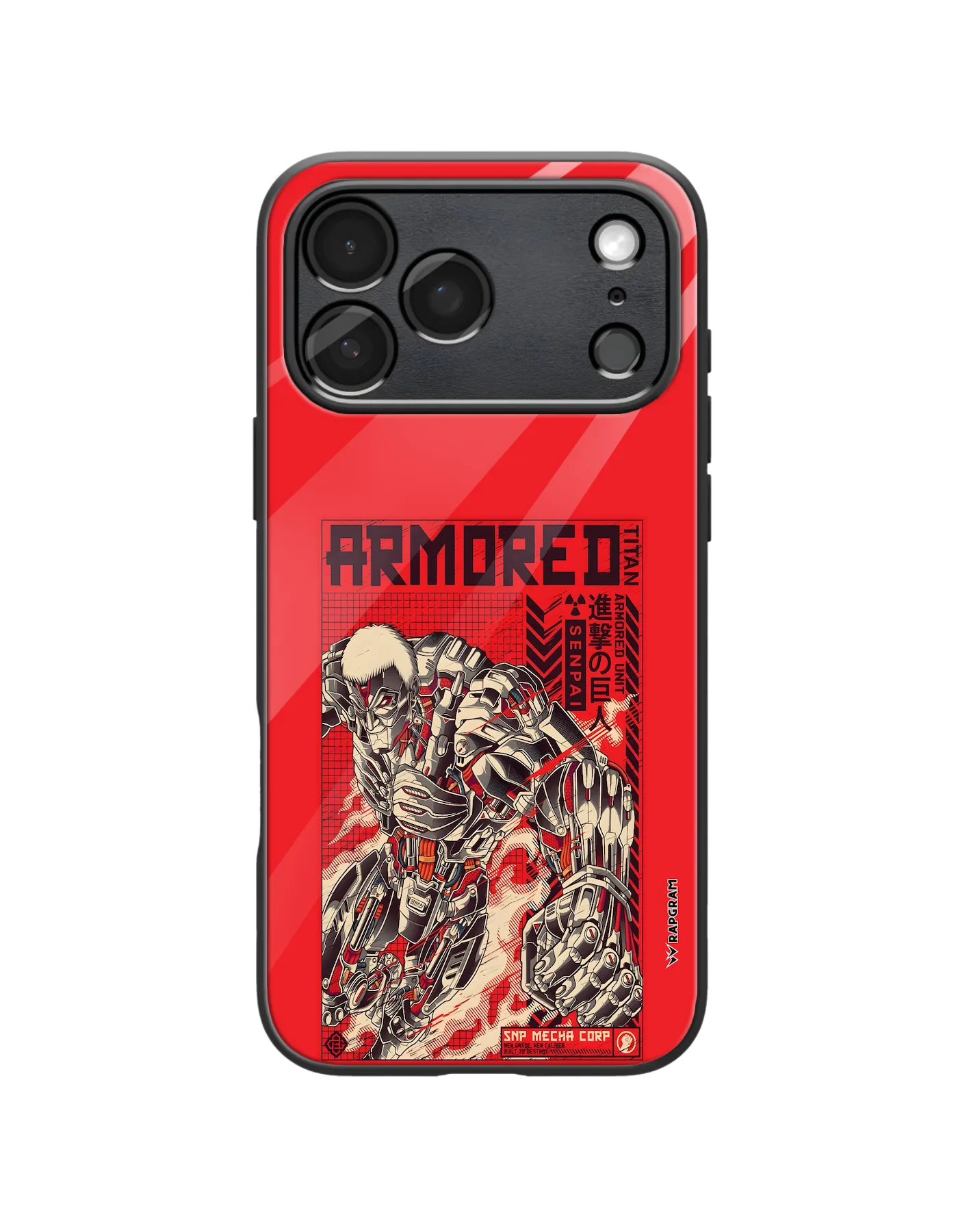 Armored Titan Glass Case