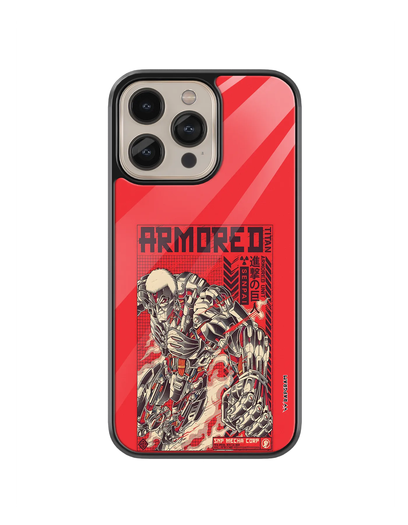 Armored Titan Glass Case